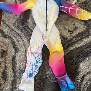 Spyder Multicolor Kids One Piece with Web Design